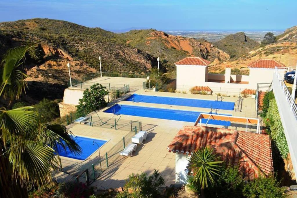 Villa Fantastic Mountain- And Sea View Casa Vista Bonita Bédar Esterno foto